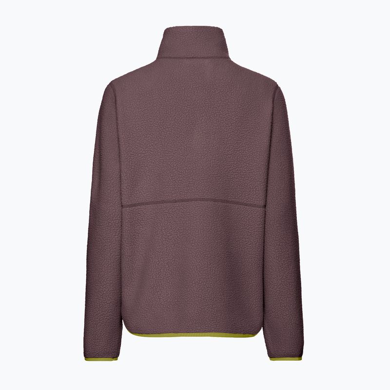 Кофта флісова жіноча Jack Wolfskin Lite Curl Full Zip sheer plum 8