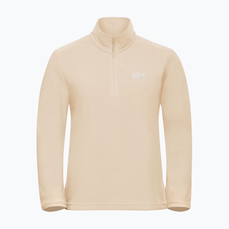 Кофта флісова жіноча Jack Wolfskin Taunus 100 Half Zip oyster 5