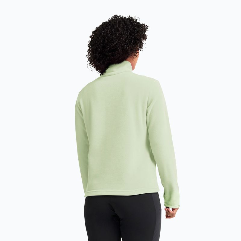 Кофта флісова жіноча Jack Wolfskin Taunus 100 Half Zip melon 3