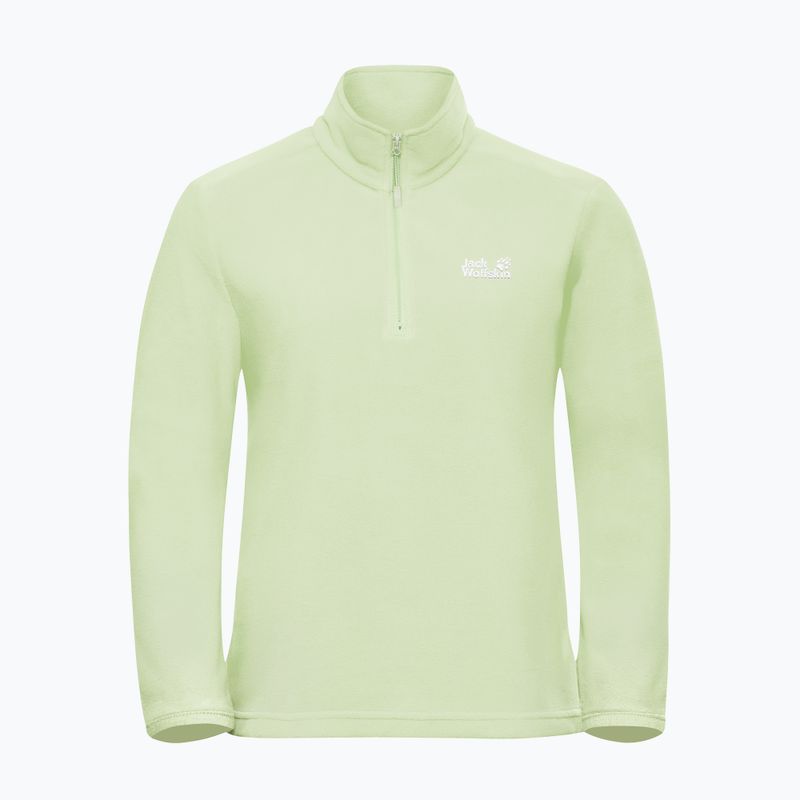Кофта флісова жіноча Jack Wolfskin Taunus 100 Half Zip melon 5