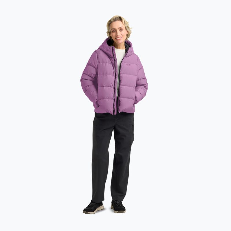 Пуховик жіночий Jack Wolfskin Frozen Palace vivid orchid 2