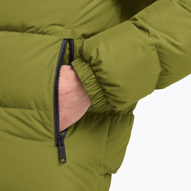 Пуховик жіночий Jack Wolfskin Frozen Palace khaki green 5