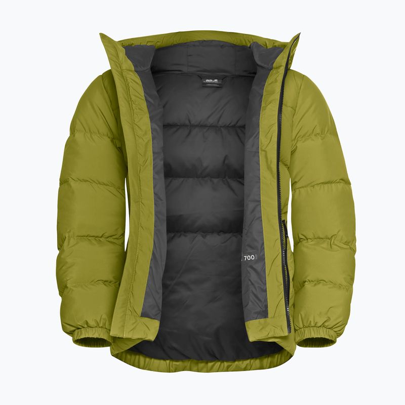 Пуховик жіночий Jack Wolfskin Frozen Palace khaki green 9