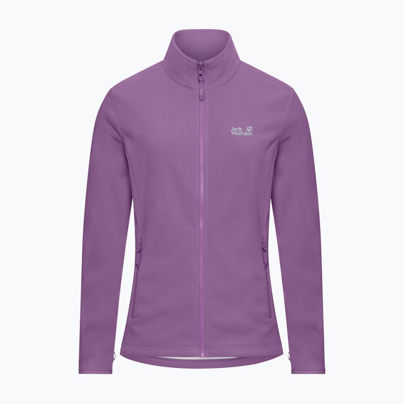Кофта флісова жіноча Jack Wolfskin Taunus 100 Full Zip vivid orchid 7
