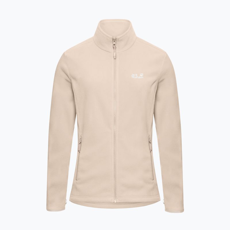 Кофта флісова жіноча Jack Wolfskin Taunus 100 Full Zip oyster 7