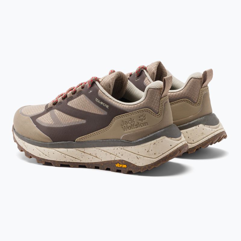 Черевики для трекінгу жіночі Jack Wolfskin Terraventure Texapore бежеві 4051631_5294 3