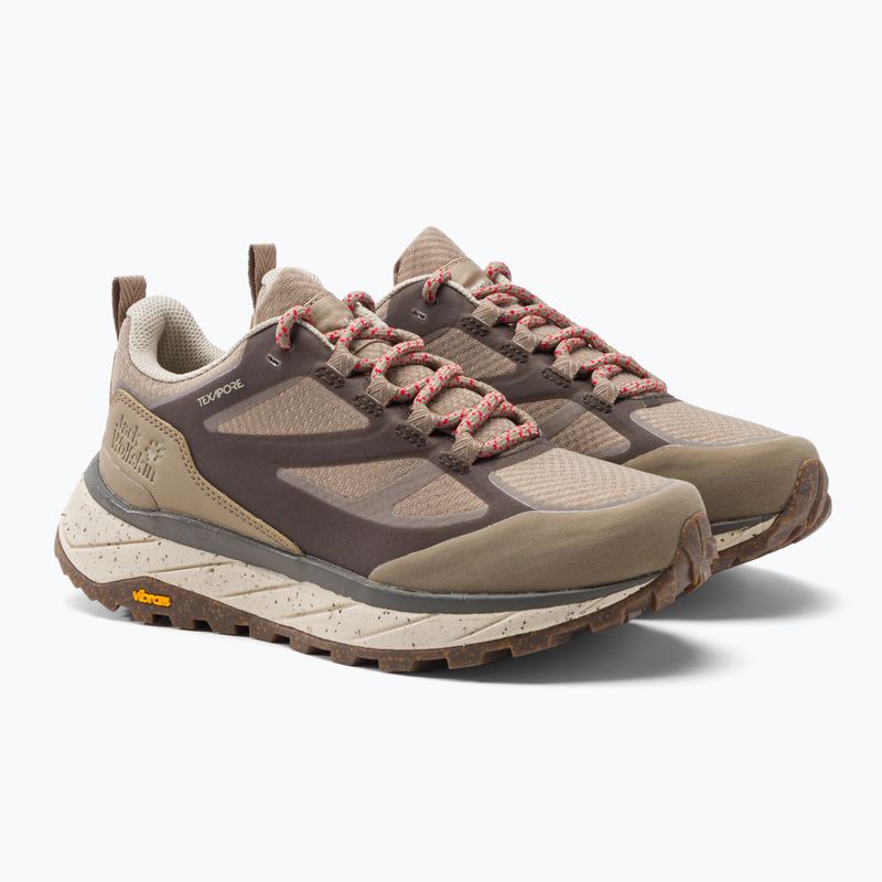 Черевики для трекінгу жіночі Jack Wolfskin Terraventure Texapore бежеві 4051631_5294 5