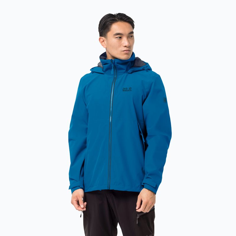 Чоловіча куртка Jack Wolfskin Evandale синя 1111131_1361