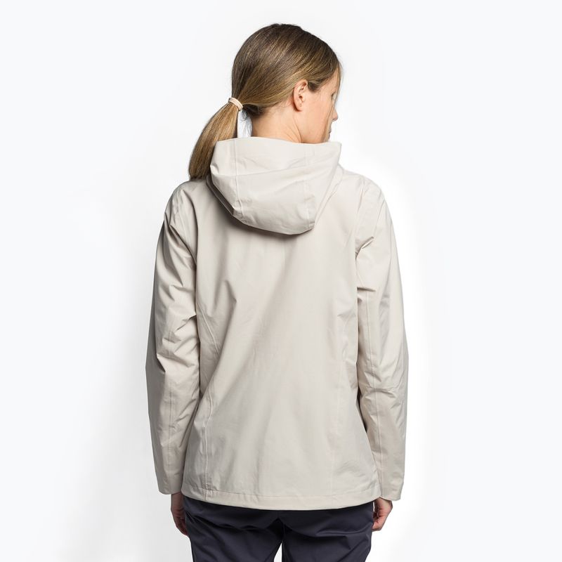 Куртка хардшел жіноча Jack Wolfskin Pack & Go Shell сіра 1111514_6260 4