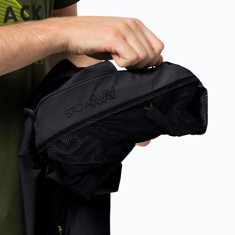 Куртка хардшел чоловіча Jack Wolfskin Highest Peak 2.5L чорна 1114961_6000 5