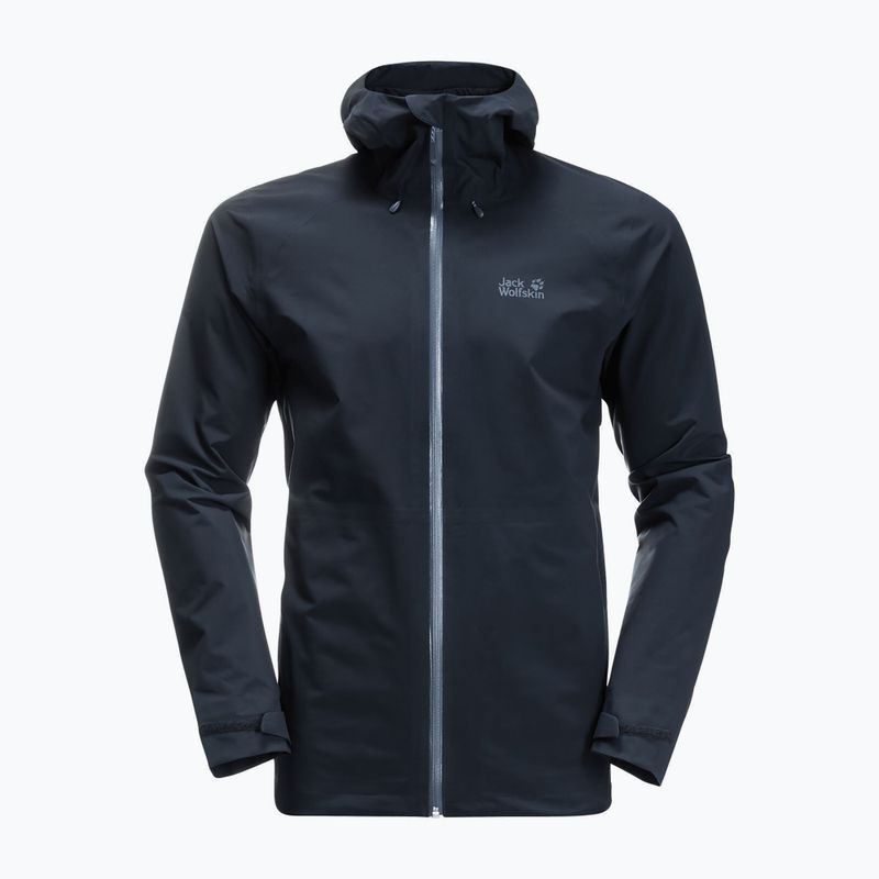 Куртка хардшел чоловіча Jack Wolfskin Highest Peak синя 1115131_1033 5