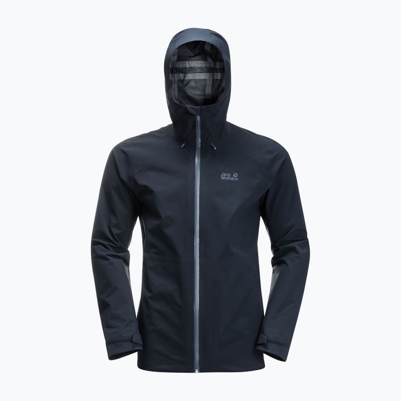 Куртка хардшел чоловіча Jack Wolfskin Highest Peak синя 1115131_1033 6
