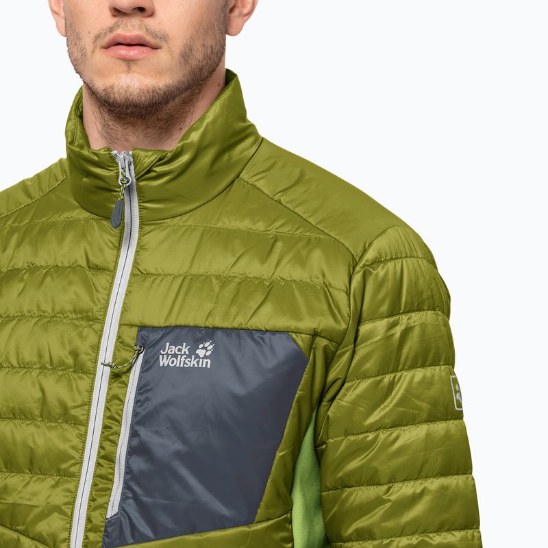 Пуховик чоловічий Jack Wolfskin Routeburn зелений 1205415_4131 3