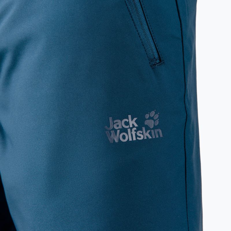 Шорти трекінгові чоловічі Jack Wolfskin Active Track сині 1503791_1383 4