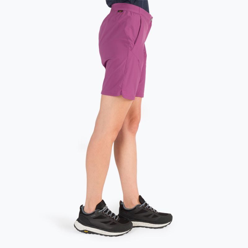 Шорти трекінгові жіночі Jack Wolfskin Hilltop Trail фіолетові 1505461_2094 2