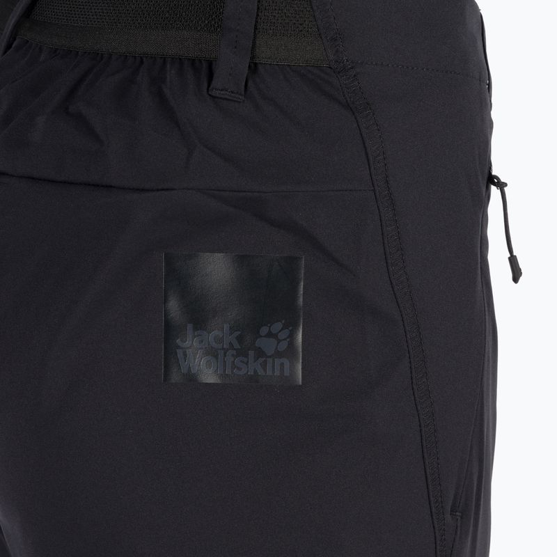 Штани трекінгові жіночі Jack Wolfskin Tasman чорні 1507311_6000 5