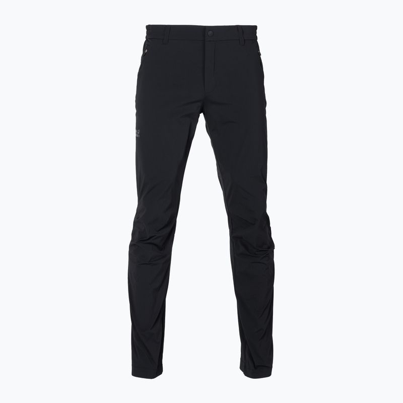 Штани софтшел чоловічі Jack Wolfskin Peak чорні 1507491_6000 6