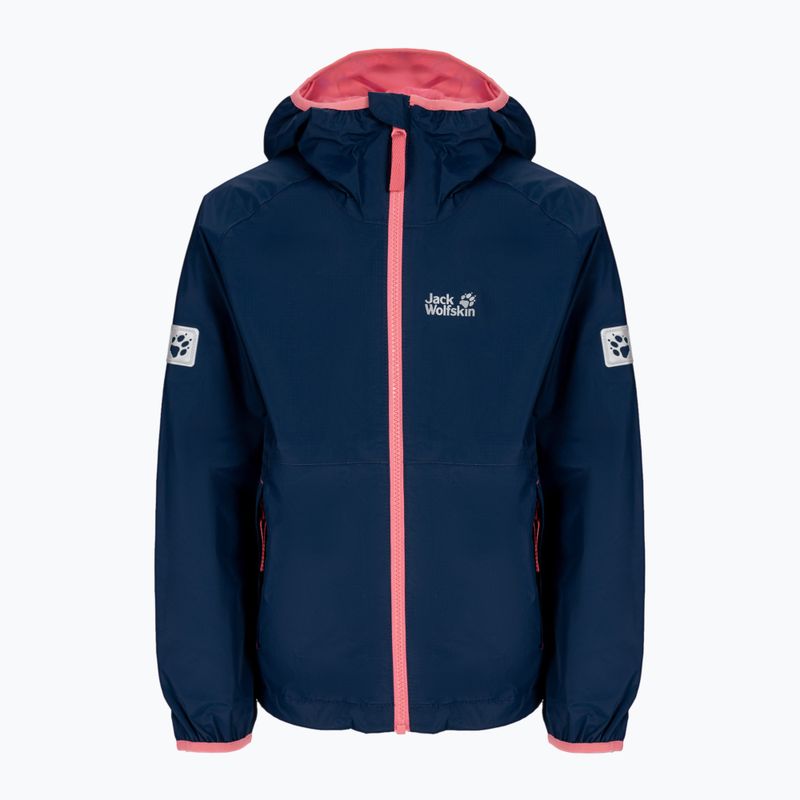 Курта дощовик дитяча Jack Wolfskin Rainy Days синя 1604815_1024