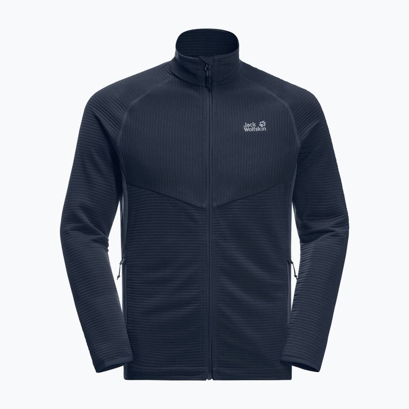 Флісова кофта чоловіча Jack Wolfskin Active Tongari синя 1709472_1383 5