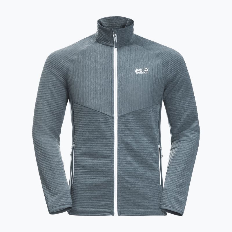 Флісова кофта чоловіча Jack Wolfskin Active Tongari сіра 1709472_6098 5