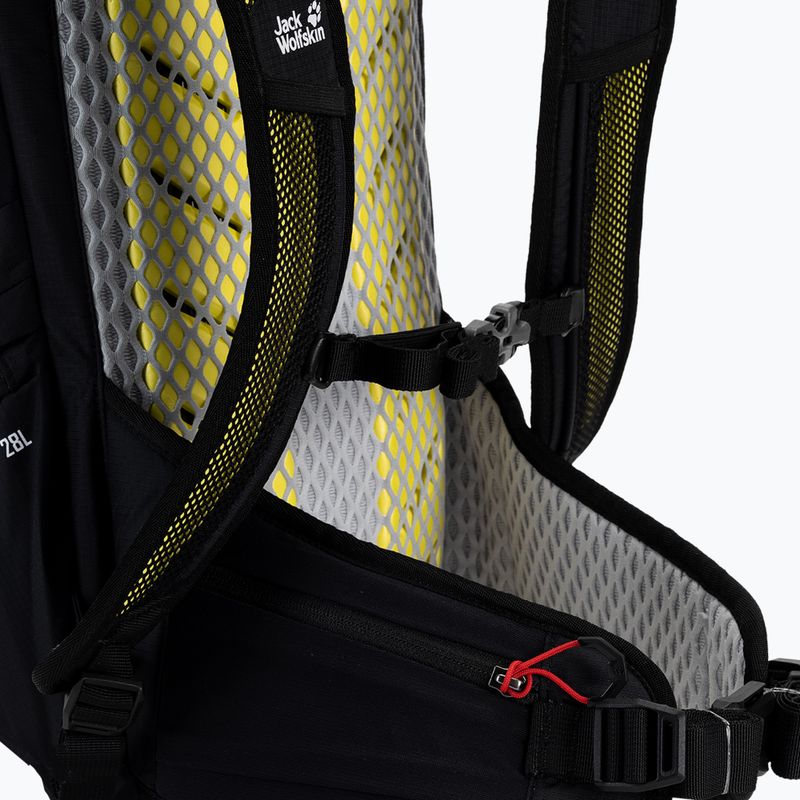 Рюкзак туристичний Jack Wolfskin Wolftrail 28 Recco чорний 2010191_6000_OS 6