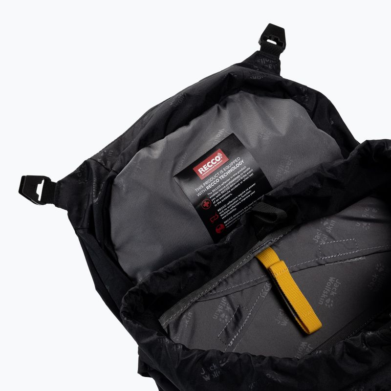 Рюкзак туристичний Jack Wolfskin Wolftrail 28 Recco чорний 2010191_6000_OS 10