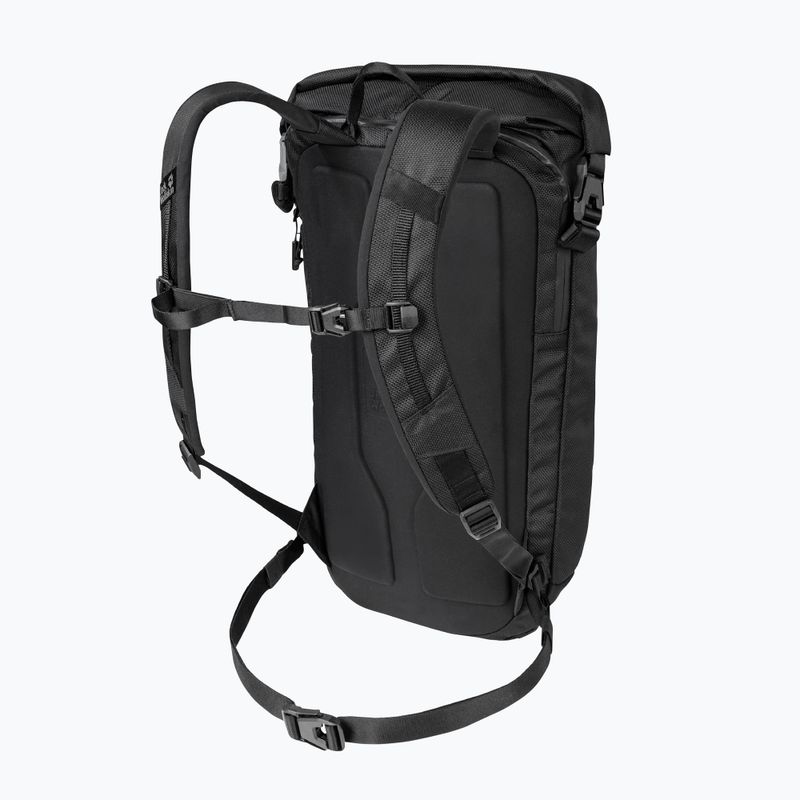 Рюкзак міський Jack Wolfskin Helsinki RollТоп 18 л ultra black 2