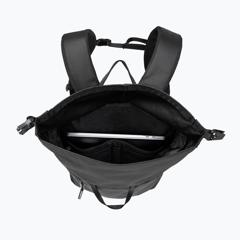 Рюкзак міський Jack Wolfskin Helsinki RollТоп 18 л ultra black 3