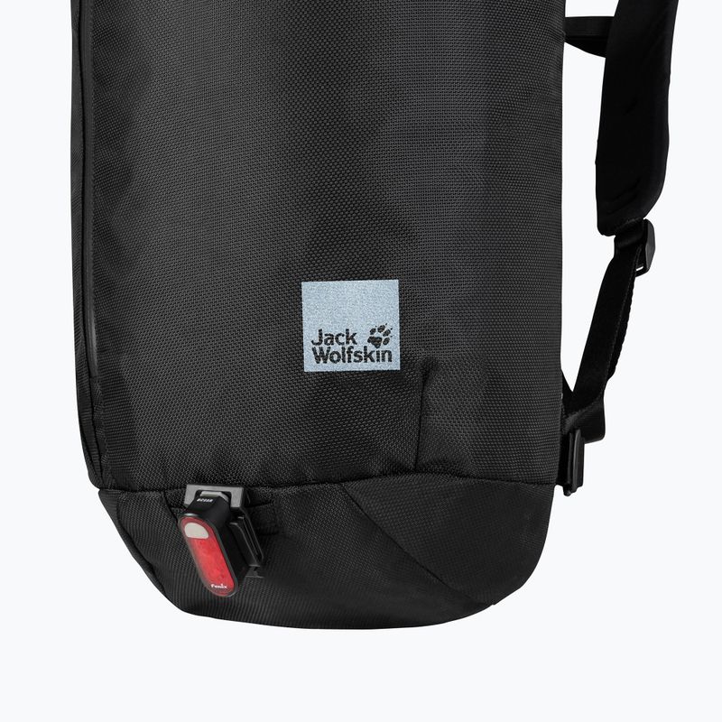 Рюкзак міський Jack Wolfskin Helsinki RollТоп 18 л ultra black 6