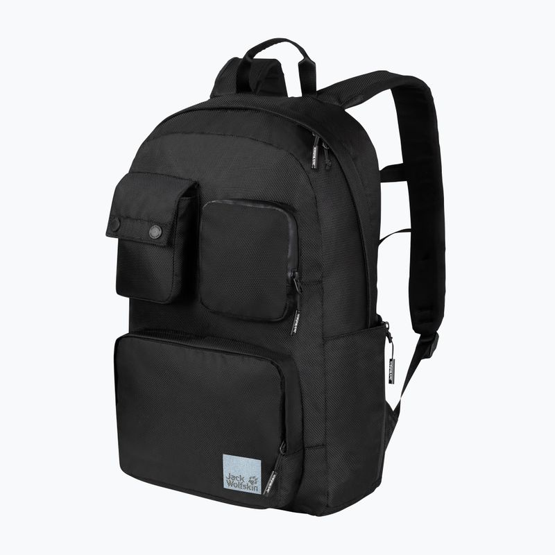 Рюкзак міський Jack Wolfskin London Backpack 22 л ultra black