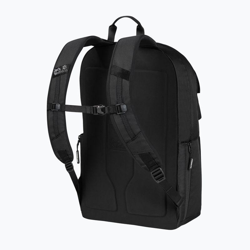 Рюкзак міський Jack Wolfskin London Backpack 22 л ultra black 2