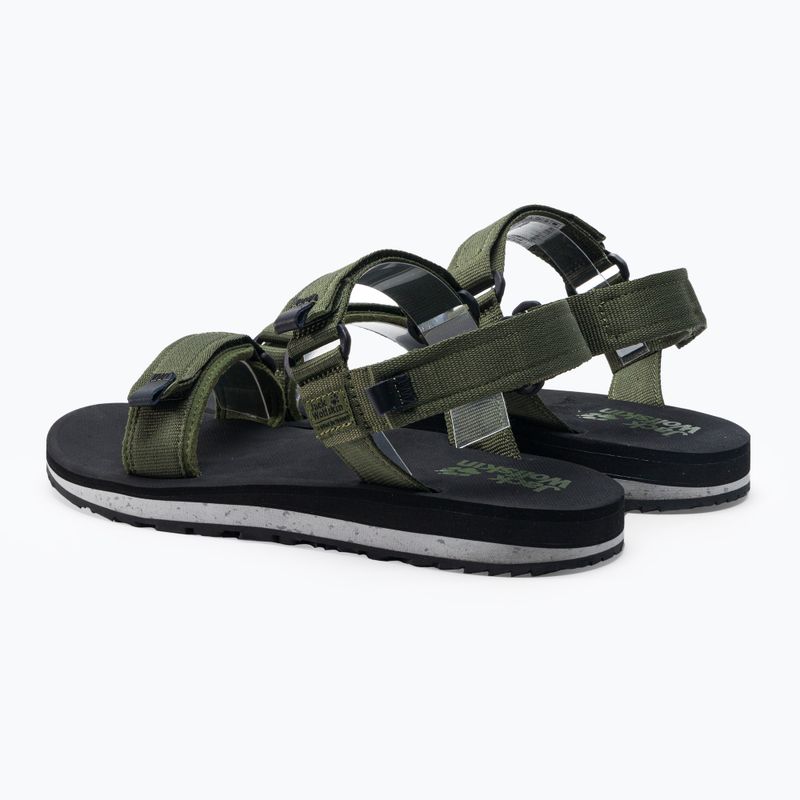 Сандалі трекінгові чоловічі Jack Wolfskin Outfresh зелені 4039441_4298 4