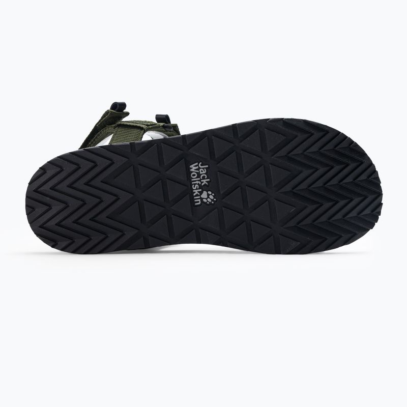 Сандалі трекінгові чоловічі Jack Wolfskin Outfresh зелені 4039441_4298 5