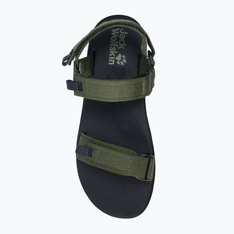 Сандалі трекінгові чоловічі Jack Wolfskin Outfresh зелені 4039441_4298 6