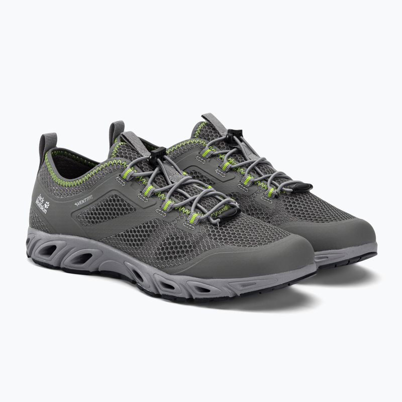 Взуття туристичне чоловіче Jack Wolfskin Breezer Vent Low сіре 4050131_6128_115 4