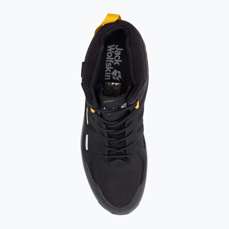 Черевики для трекінгу чоловіче Jack Wolfskin Woodland 2 Texapore Mid чорні 4051261_6055 6