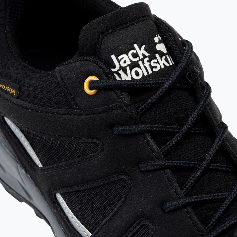 Черевики для трекінгу чоловіче Jack Wolfskin Woodland 2 Texapore чорні 4051271_6055 7