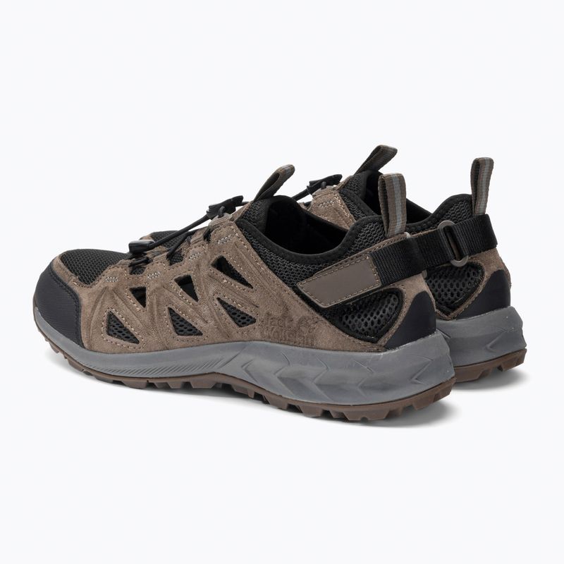 Взуття трекінгове чоловіче Jack Wolfskin Woodland 2 Hybrid Low коричневе 4051301 3