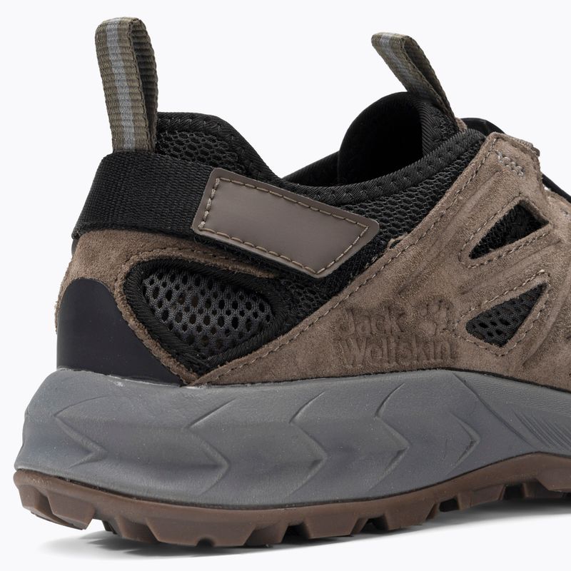 Взуття трекінгове чоловіче Jack Wolfskin Woodland 2 Hybrid Low коричневе 4051301 8