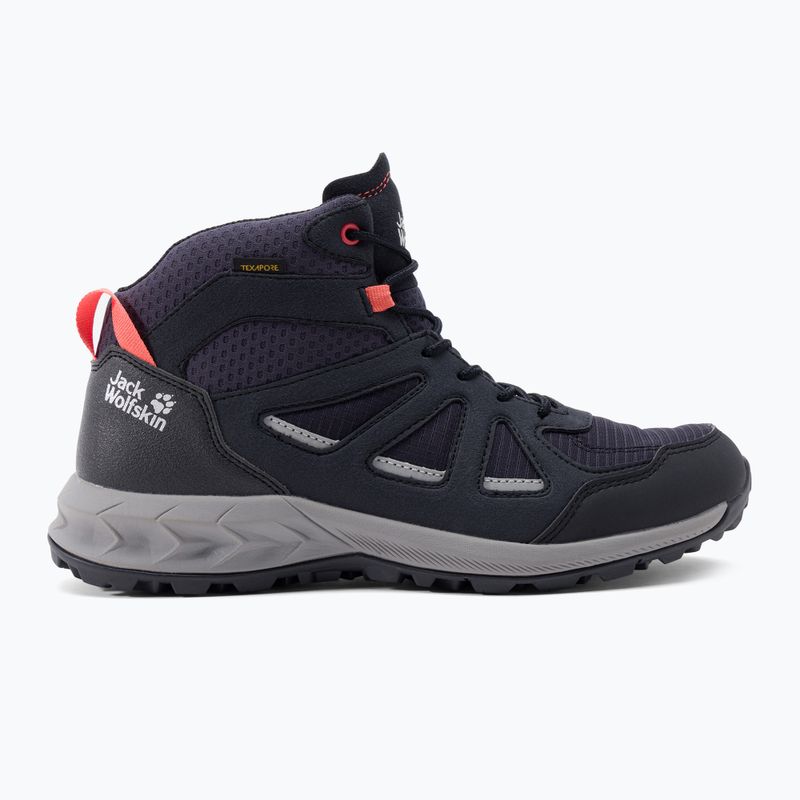 Черевики для трекінгу жіночі Jack Wolfskin Woodland 2 Texapore сині 4051331_1207 2