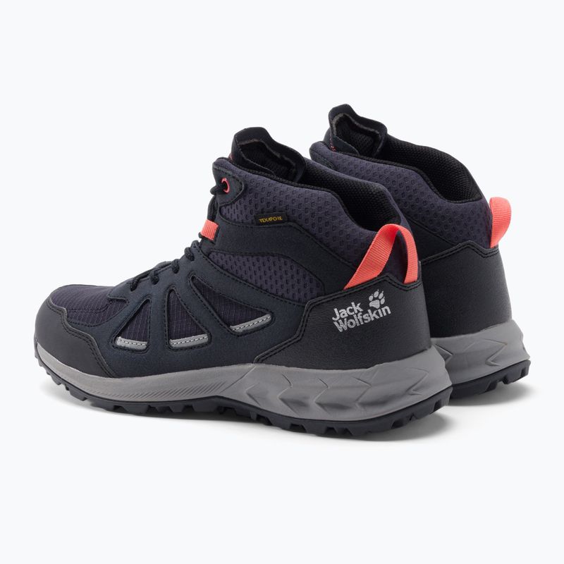 Черевики для трекінгу жіночі Jack Wolfskin Woodland 2 Texapore сині 4051331_1207 3
