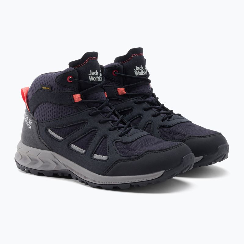 Черевики для трекінгу жіночі Jack Wolfskin Woodland 2 Texapore сині 4051331_1207 5