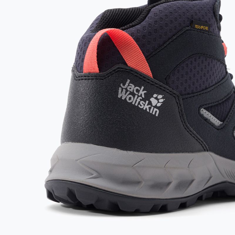 Черевики для трекінгу жіночі Jack Wolfskin Woodland 2 Texapore сині 4051331_1207 7