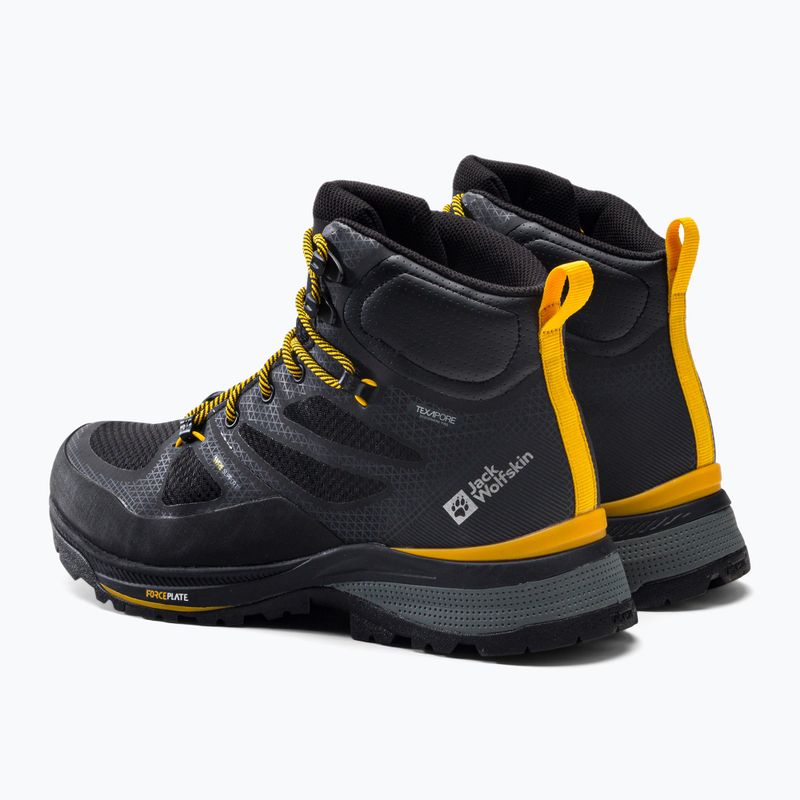 Черевики для трекінгу чоловічі Jack Wolfskin Force Striker Texapore Mid сині 4038823 3