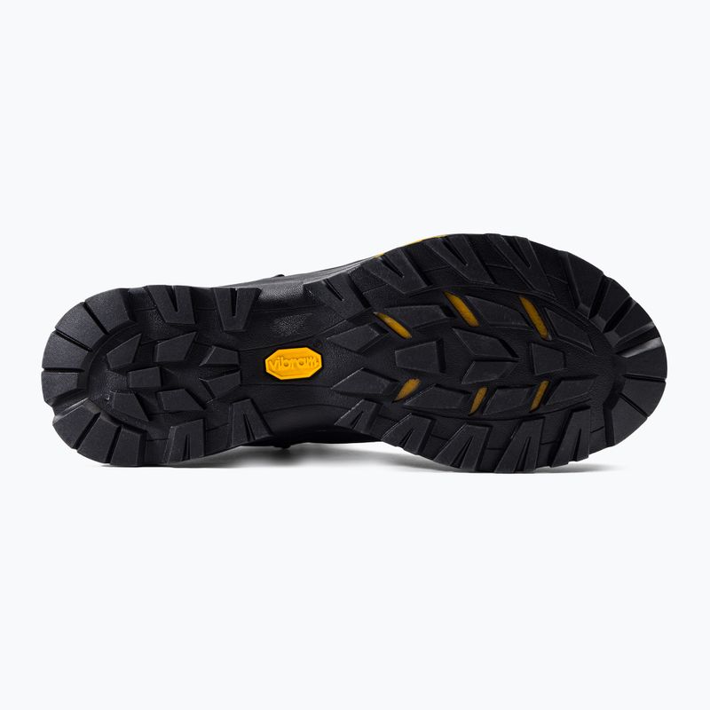 Черевики для трекінгу чоловічі Jack Wolfskin Force Striker Texapore Mid black/burly yellow xt 4038823 4