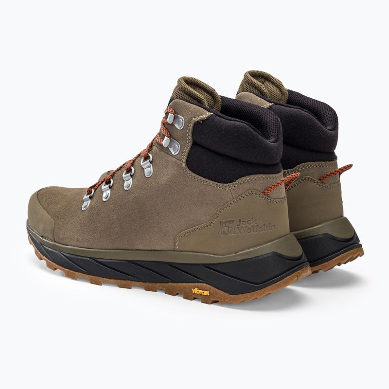 Черевики для трекінгу чоловічі Jack Wolfskin Terraventure Urban Mid коричневі 4053561 3