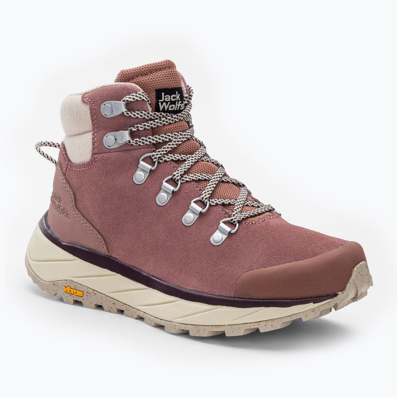 Черевики для трекінгу жіночі Jack Wolfskin Terraventure Urban Mid коричневі 4053571