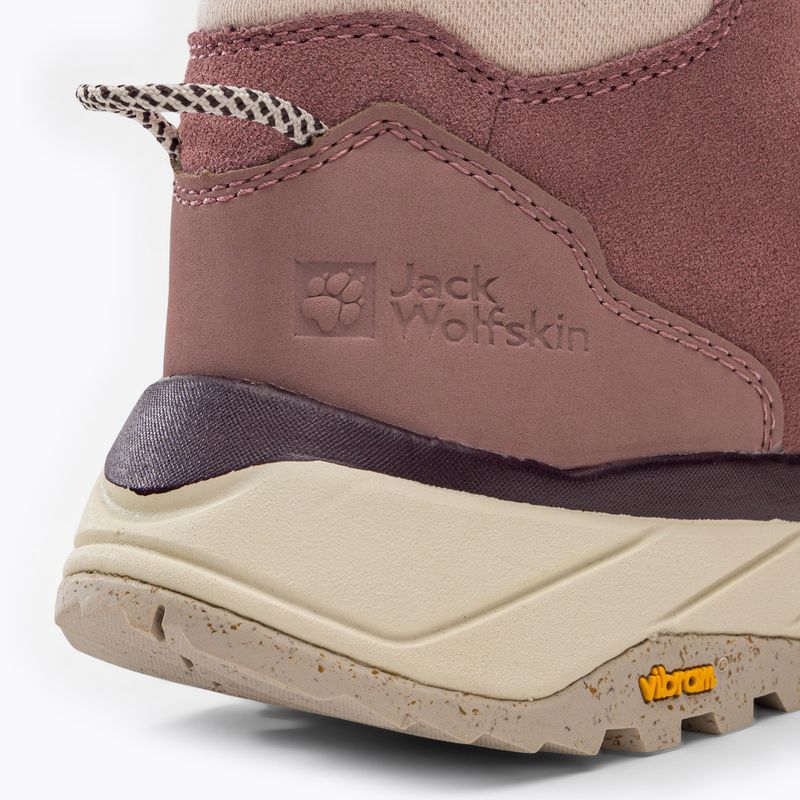 Черевики для трекінгу жіночі Jack Wolfskin Terraventure Urban Mid коричневі 4053571 8