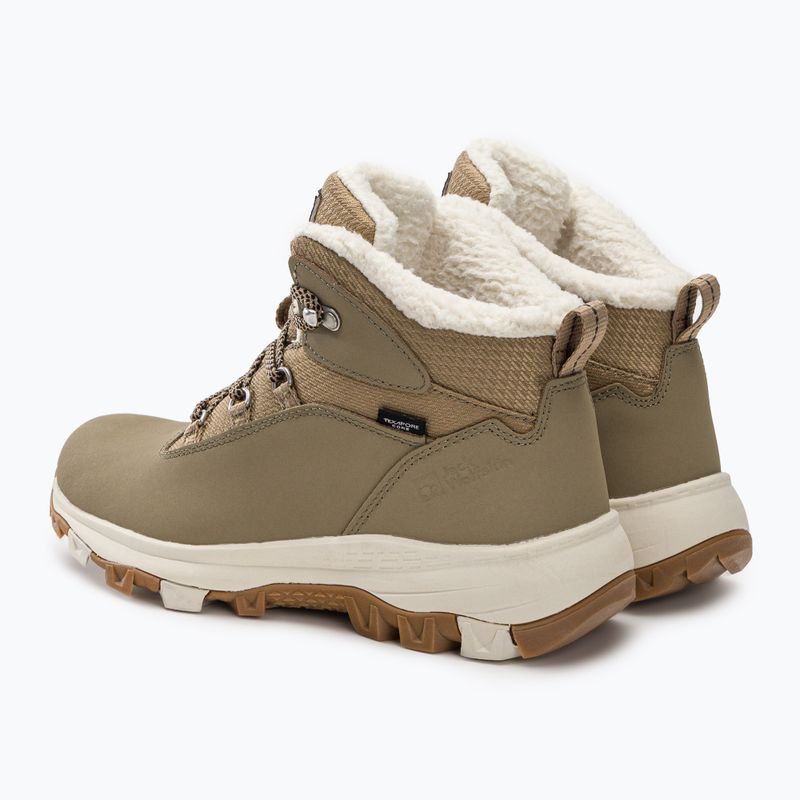 Взуття трекінгове жіноче Jack Wolfskin Everquest Texapore Mid бежеве 4053581_5227 3
