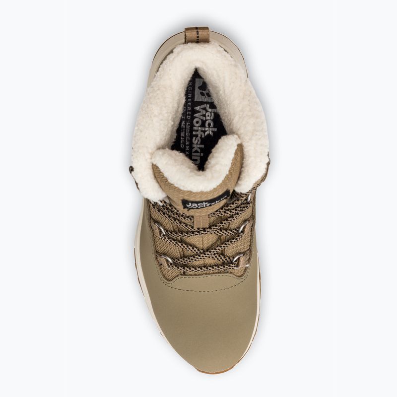 Взуття трекінгове жіноче Jack Wolfskin Everquest Texapore Mid бежеве 4053581_5227 6